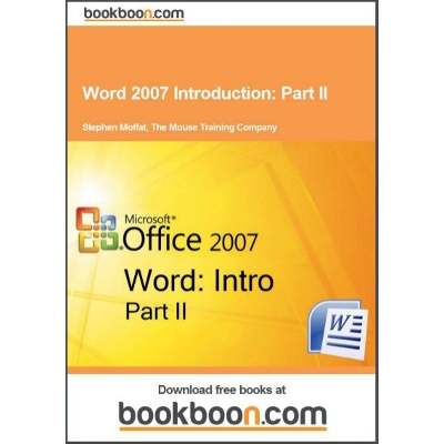 Word 2007 Introduction: Part II icon
