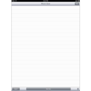 Word Quiz App for iOS icon