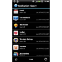 Notification History App for Android icon