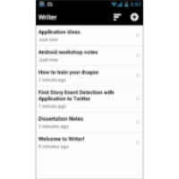 Writer App for Android icon