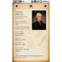 U.S. Presidents App for Android icon