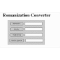 Chinese Romanization Converter icon