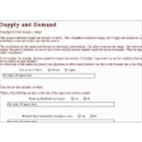 Supply and Demand (Economics) icon