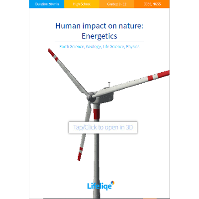 Human impact on nature - Energetics icon