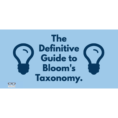 The Definitive Guide to Bloom's Taxonomy. - TeacherOfSci icon