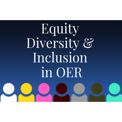 Equity, Diversity, and Inclusion in OER icon