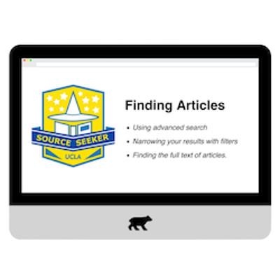 Finding Scholarly Articles icon