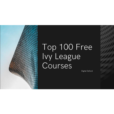 Top 100 Free Ivy League Courses Online [2020] [UPDATED] icon
