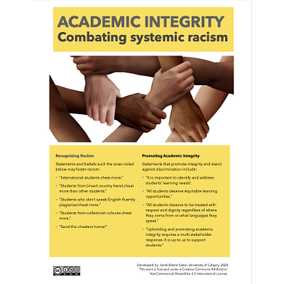 Academic Integrity: Combating Systemic Racism icon