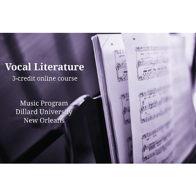 Vocal Literature (online course) icon