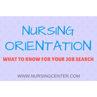 Nursing Orientation: What to know for your job search icon