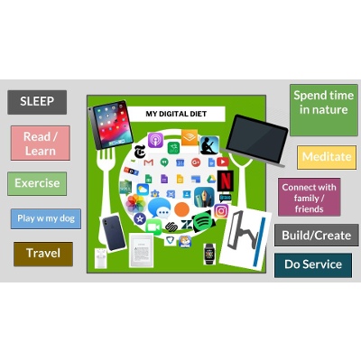 Digital reboot for the New Year icon