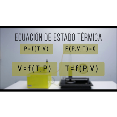 Ecuación de estado térmica de fluidos. Ingeniería termodinámica.