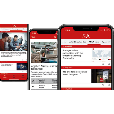 Accounting app for students and professionals | ACCA Global icon