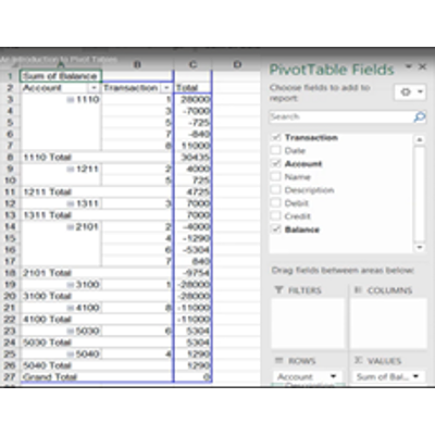 Pivot Tables for Financial and Managerial | Mark Friedman Accounting icon