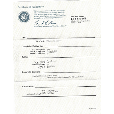 Making america american icon