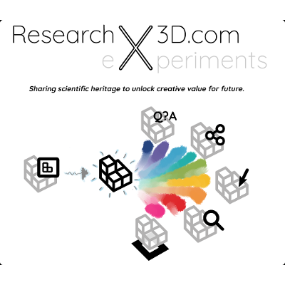 ResearchX3D - research experiments in 3D icon