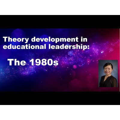 Theory development in educational leadership: The 1980s