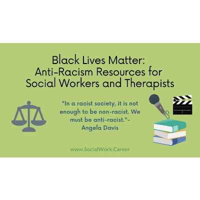 Black Lives Matter: Anti-Racism Resources for Social Workers and Therapists - SocialWork.Career icon