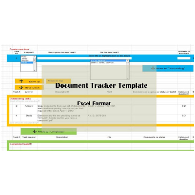 Best Project Document Tracker Excel Template |portfolio Dashboard| icon
