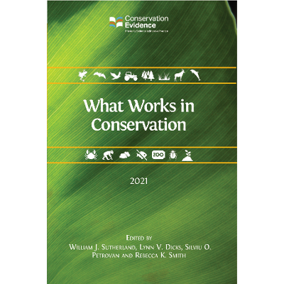 What Works in Conservation 2021 icon
