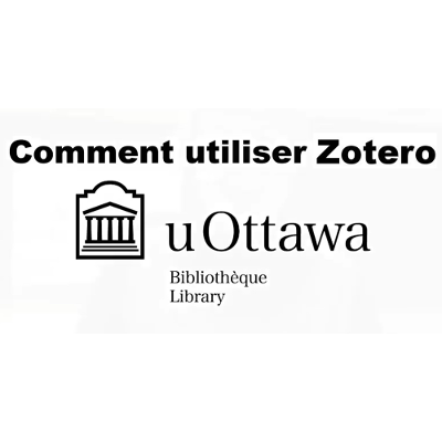 Comment utiliser Zotero icon