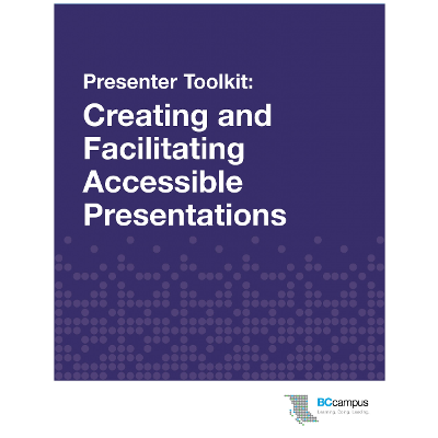 Presenter Toolkit: Creating and Facilitating an Accessible Presentation icon
