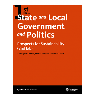 State and Local Government and Politics: Prospects for Sustainability – Open Textbook icon
