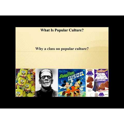 Pop Culture in the US icon
