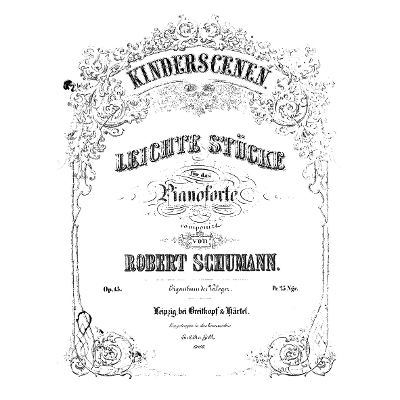 Kinderscenen opus 15 by Robert Schumann icon