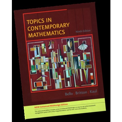 Topics in Contemporary Mathematics, Enhanced Edition, 9th Edition icon