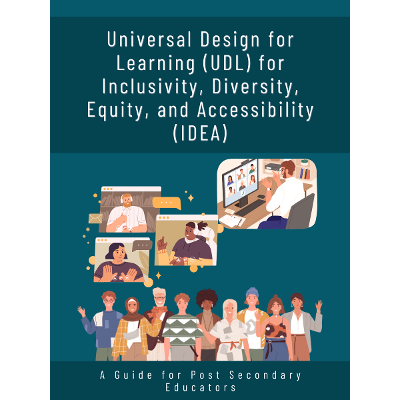 Universal Design for Learning (UDL) for Inclusion, Diversity, Equity, and Accessibility (IDEA)