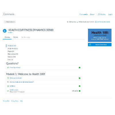 Health 100: Introduction to Health