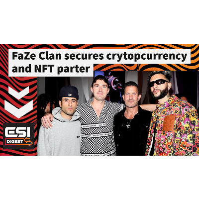 FaZe Clan strikes NFT and crypto partnership, ESL and DreamHack team up with RLCS | ESI Digest #72 - Esports Insider icon
