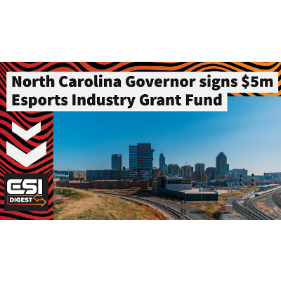 North Carolina launches $5m esports fund, Weibo enters the LPL | ESI Digest #70 - Esports Insider icon