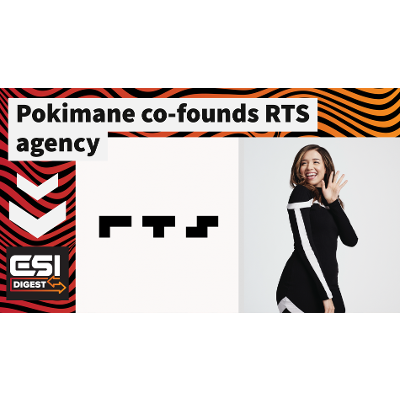 Pokimane co-founds RTS, ESL launches NFT platform | ESI Digest #66 - Esports Insider icon
