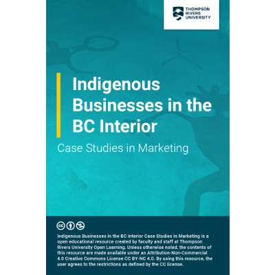 Indigenous Businesses in the BC Interior: Case Studies in Marketing icon