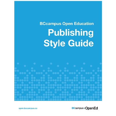 BCcampus Open Education Publishing Style Guide icon