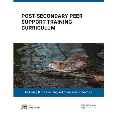 Post-Secondary Peer Support Training Curriculum