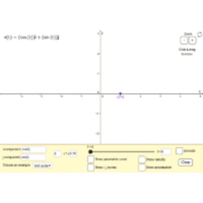 Parametric curve icon