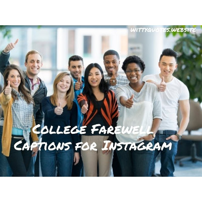 Instagram Farewell Captions for College icon