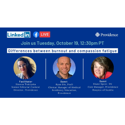 Differences between burnout and compassion fatigue icon