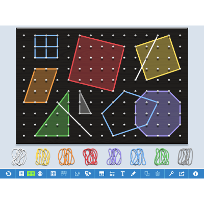 Geoboard by The Math Learning Center