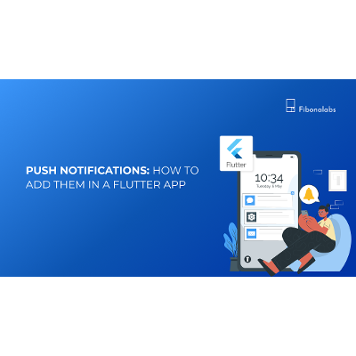 6 Steps To Add Push Notifications In A Flutter App with Firebase Cloud icon