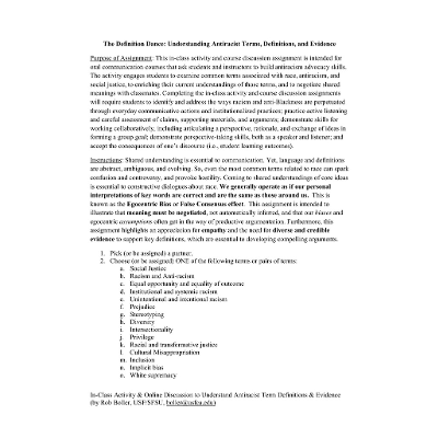 Antiracist Term Definitions & Evidence.Class Activity and Discussion Post.docx icon