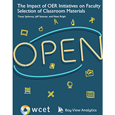 The Impact of OER Initiatives on Faculty Selection of Classroom Materials icon