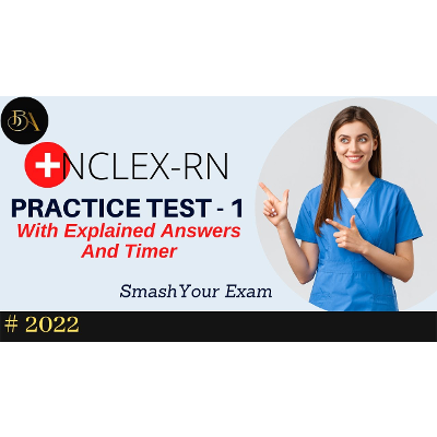 NCLEX-RN Full Practice Test - 1 | 2023 | 75 Questions with Explained Answers and timer icon
