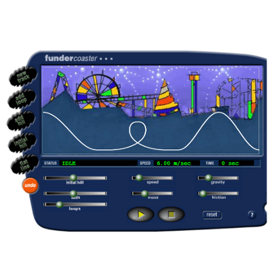 Roller Coaster Game | Fun Learning | Simulation | Funderstanding: Education, Curriculum and Learning Resources icon