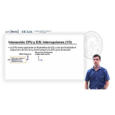 Estructura de Computadores - Unidad 6: Gestión de la E/S - José Luis Abellán Miguel icon