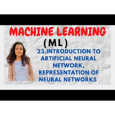 Introduction to Artificial Neural Networks & their Representation of Neural Networks icon